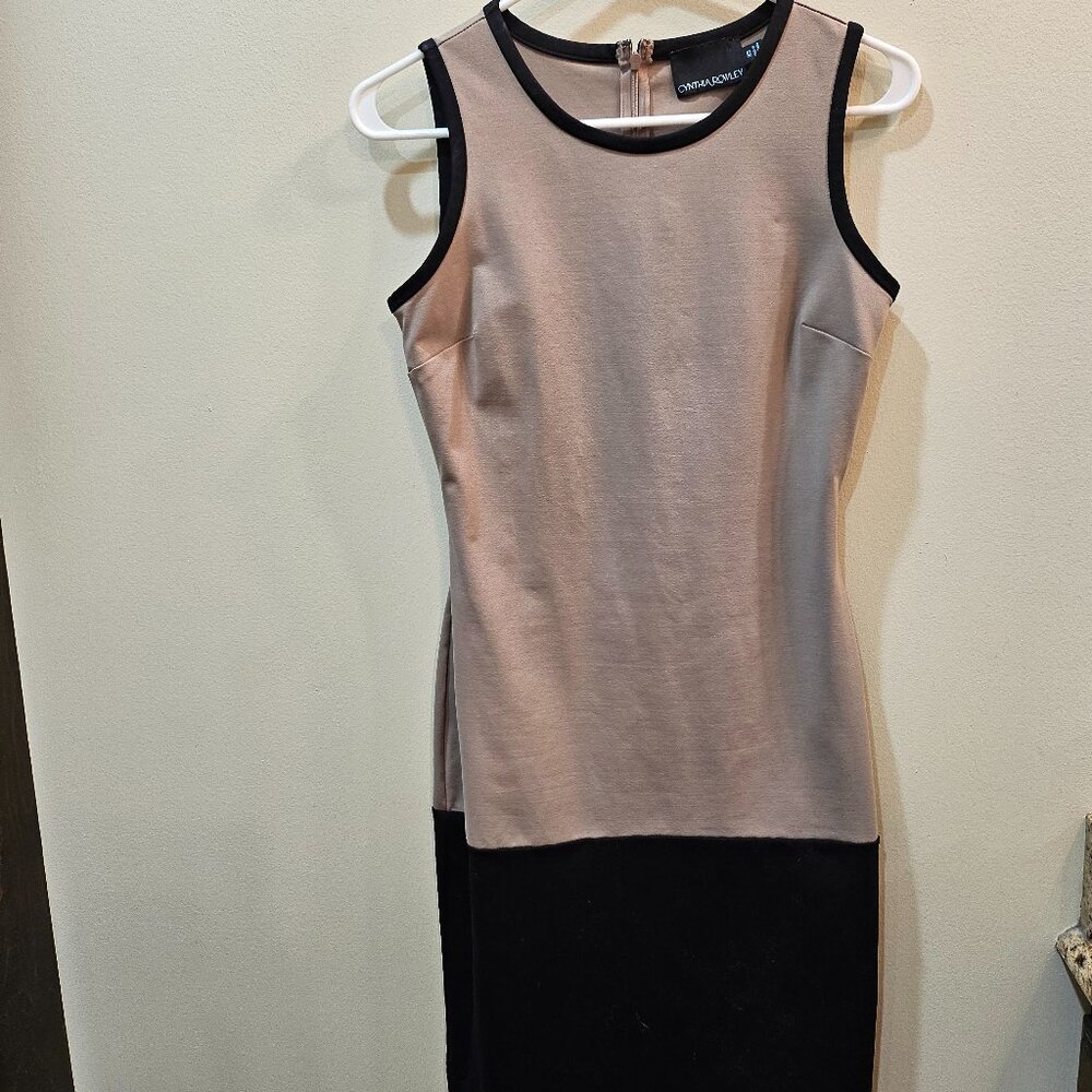 Cynthia Rowley Color Block Midi Dress